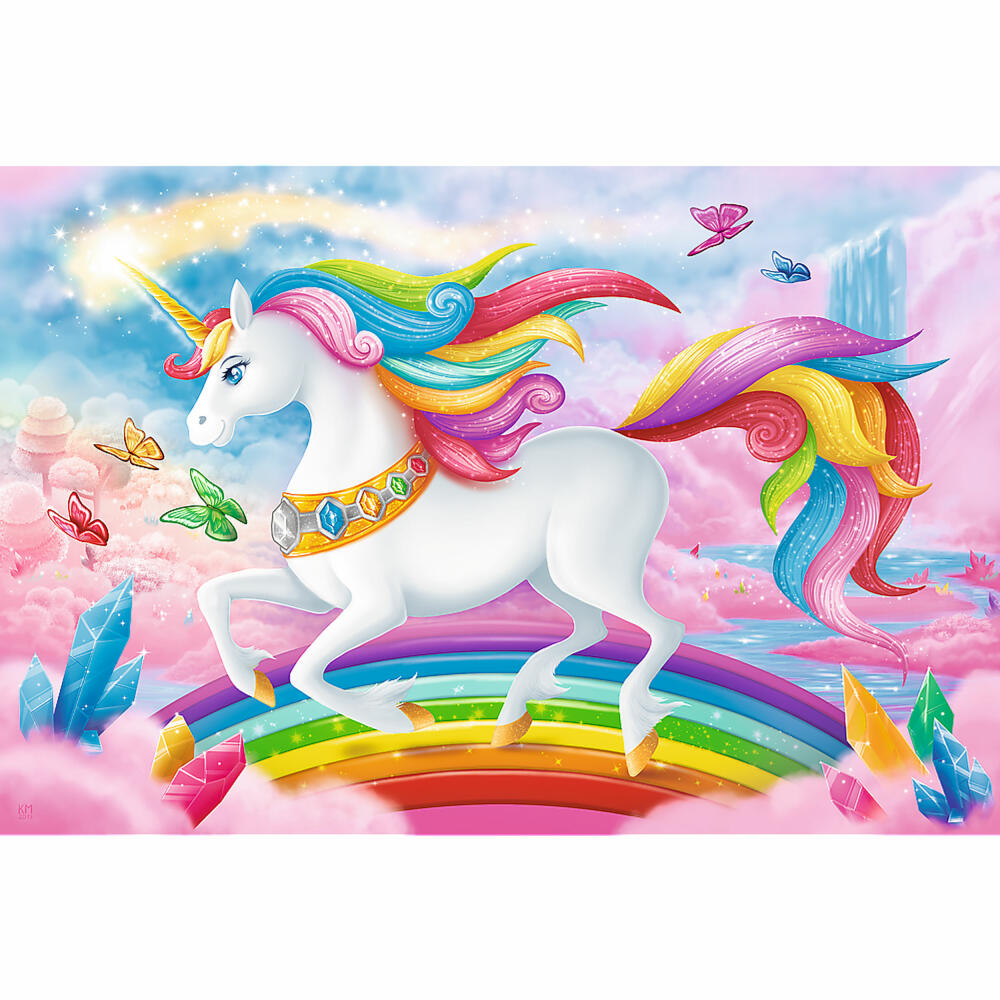 Trefl Puzzle Unicorn, children's puzzle, 100 pieces, 41 x 27.5 cm, 16364