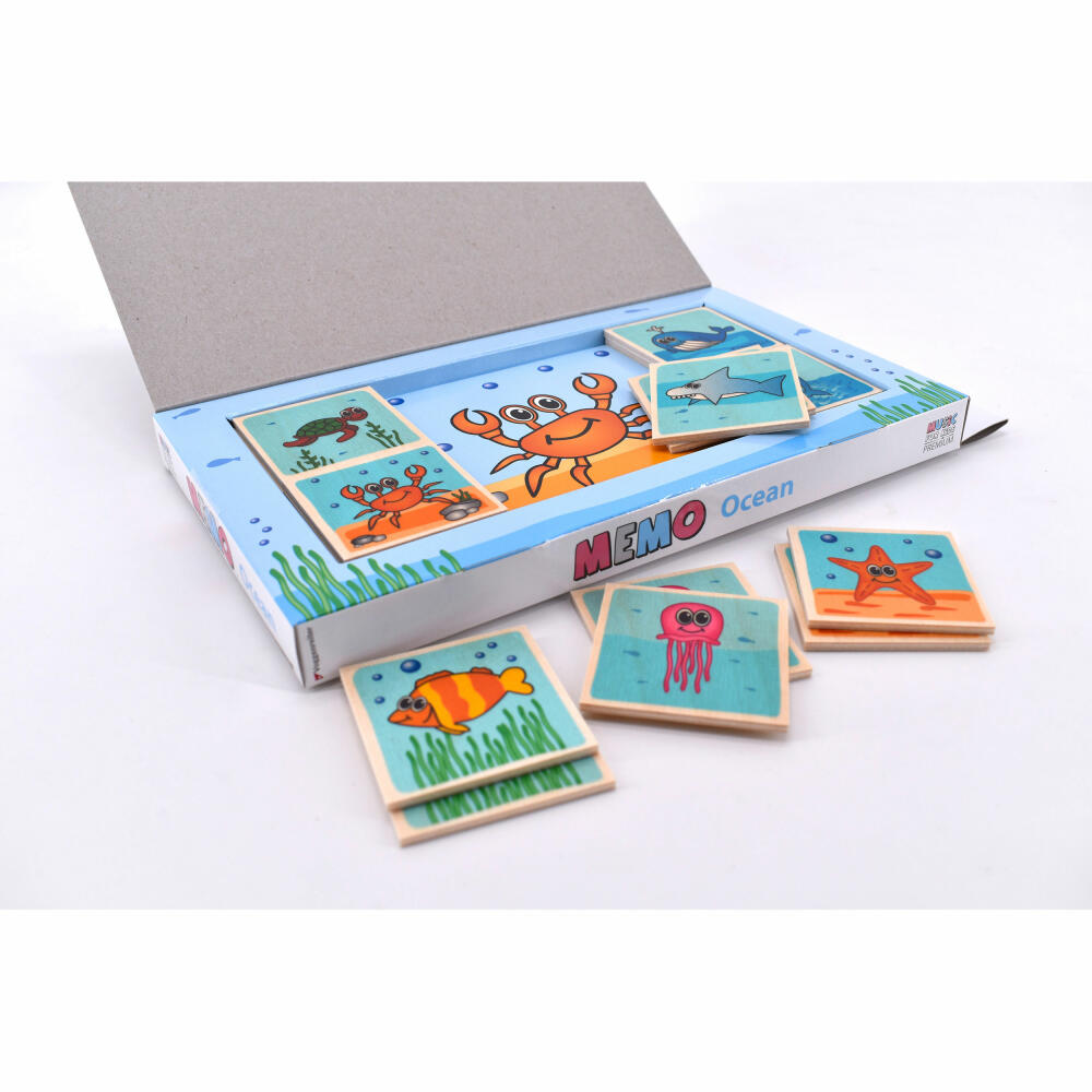 Voggenreiter Music for Kids Premium Memo Ocean, memory game, memory game, search game, thinking game, children, 1237