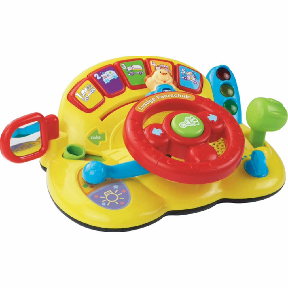 Vtech Funny Driving School, Steering Wheel, Children's Toy, Children's Toy, Educational Toy, 80-166604