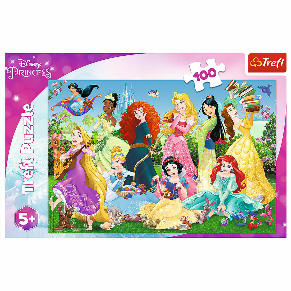 Trefl Puzzle Disney Princess, children's puzzle, 100 pieces, 41 x 27.5 cm, 16417