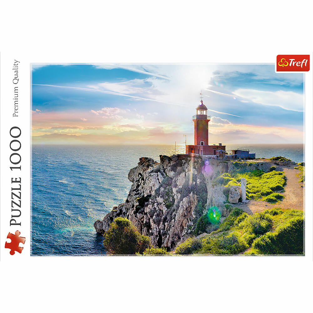 Trefl Puzzle Der Melagavi Leuchtturm, 1000 Teile, 68.3 x 48 cm, 10436