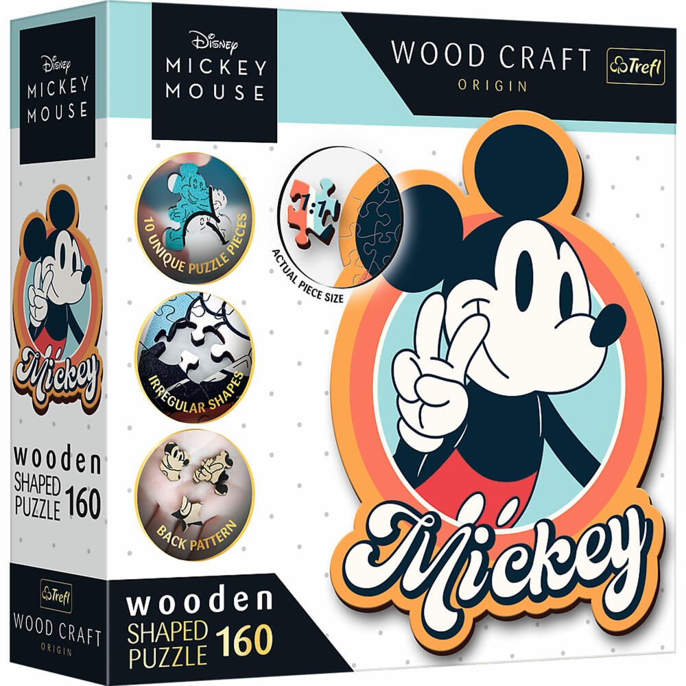Trefl wooden puzzle Disney - Mickey Mouse, 160 pieces, 20191
