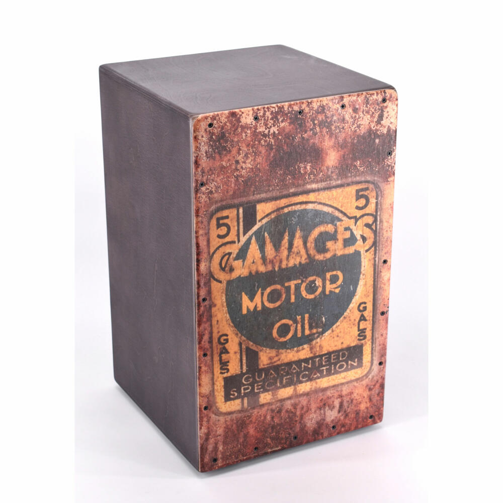 Voggenreiter Volt Cool Cajon 2 Motor Oil, Trommelkiste, Rythmusinstrument, Birkenholz, 48.5 cm, 1278