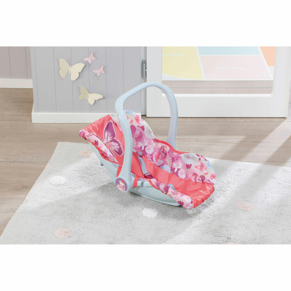Zapf Creation Baby Annabell Active Babyschale, Puppenzubehör, Babytrage, Puppensitz, Puppen Zubehör, 706657