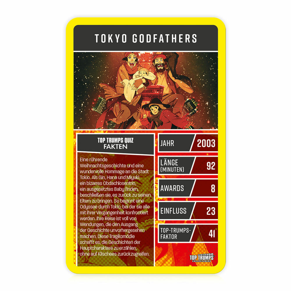 Winning Moves Top Trumps- Anime Collectables, Trumpfspiel, Kartenspiel, Familienspiel, ab 8 Jahren, WM04065-GER-6