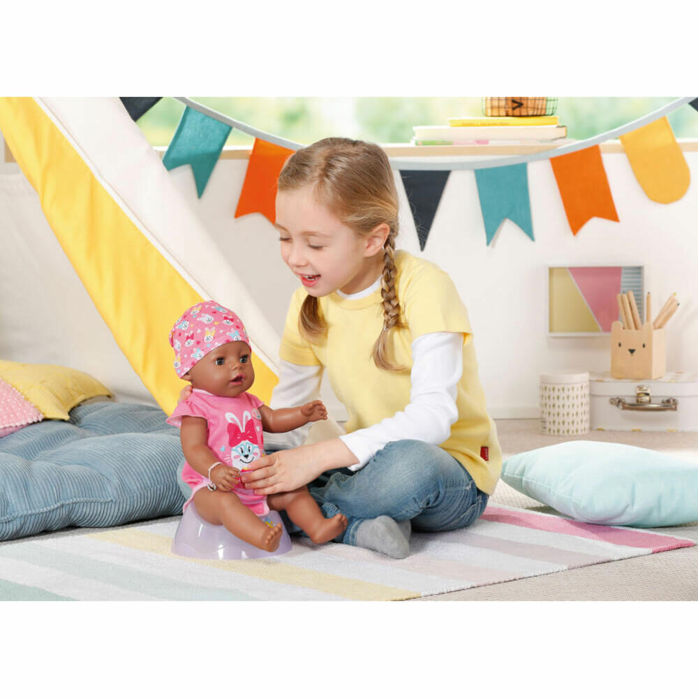 Zapf Creation BABY born Magic Girl DoC, mit Funktion, Spielpuppe, Babypuppe, Puppe, ca. 43 cm, 827970