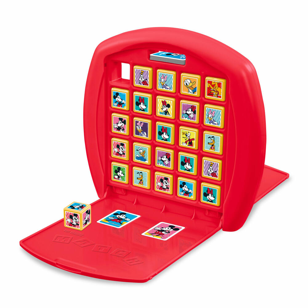 Winning Moves Top Trumps Match Mickey and Friends, Dice Game, Board Game, Dice Game, Children's Game, 48170