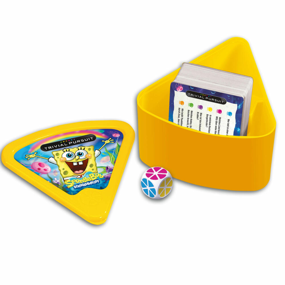 Winning Moves Trivial Pursuit Spongebob, card game, quiz game, board game, knowledge game, 47322