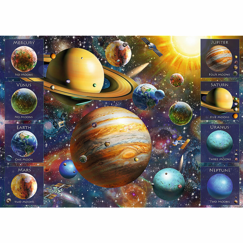 Trefl Puzzle Spiral Solar System, Solar System, 1040 pieces, 68.3 x 48 cm, 40013