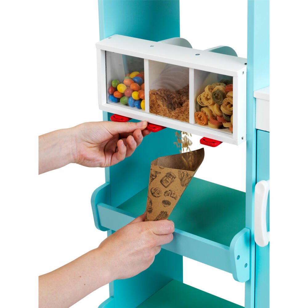 Theo Klein Supermarkt, Kaufladen, Kaufmannsladen, Kinderkaufladen, Kinder Spielzeug, Holz, 9391