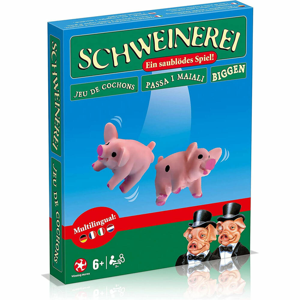Winning Moves Schweinerei, cult game, dice game, dice game, board game, WM03291-ML1-12