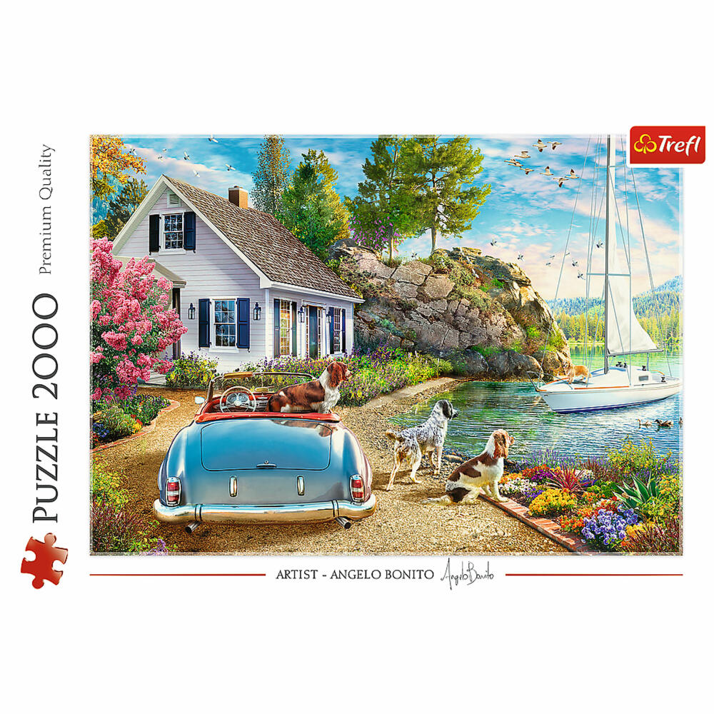 Trefl Puzzle Holiday Paradise, 2000 pieces, 96.1 x 68.2 cm, 27124