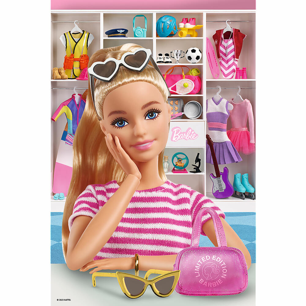 Trefl Puzzle Barbie, Kinderpuzzle, 100 Teile, 41 x 27.5 cm, 16458