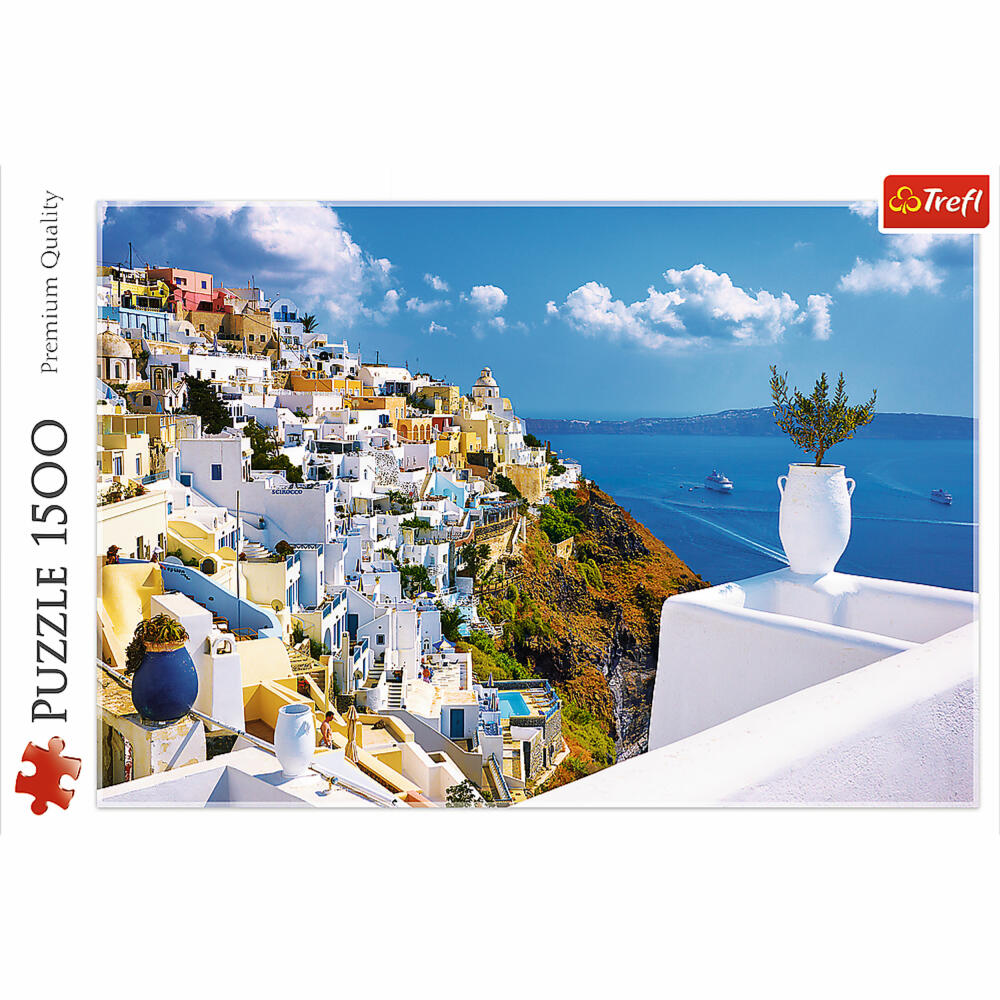 Trefl Puzzle Santorini, Greece, 1500 pieces, 85 x 58 cm, 26119