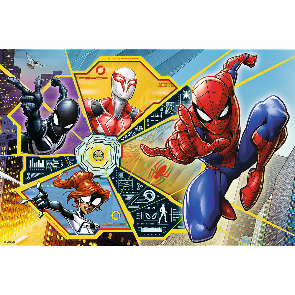 Trefl Puzzle Marvel Spiderman, children's puzzle, 60 pieces, 33 x 22 cm, 17372