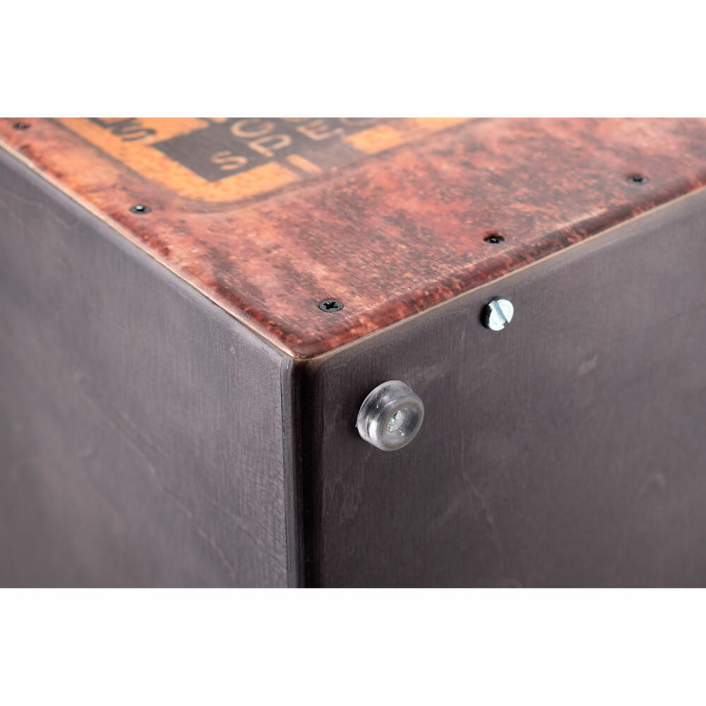 Voggenreiter Volt Cool Cajon 2 Motor Oil, Trommelkiste, Rythmusinstrument, Birkenholz, 48.5 cm, 1278