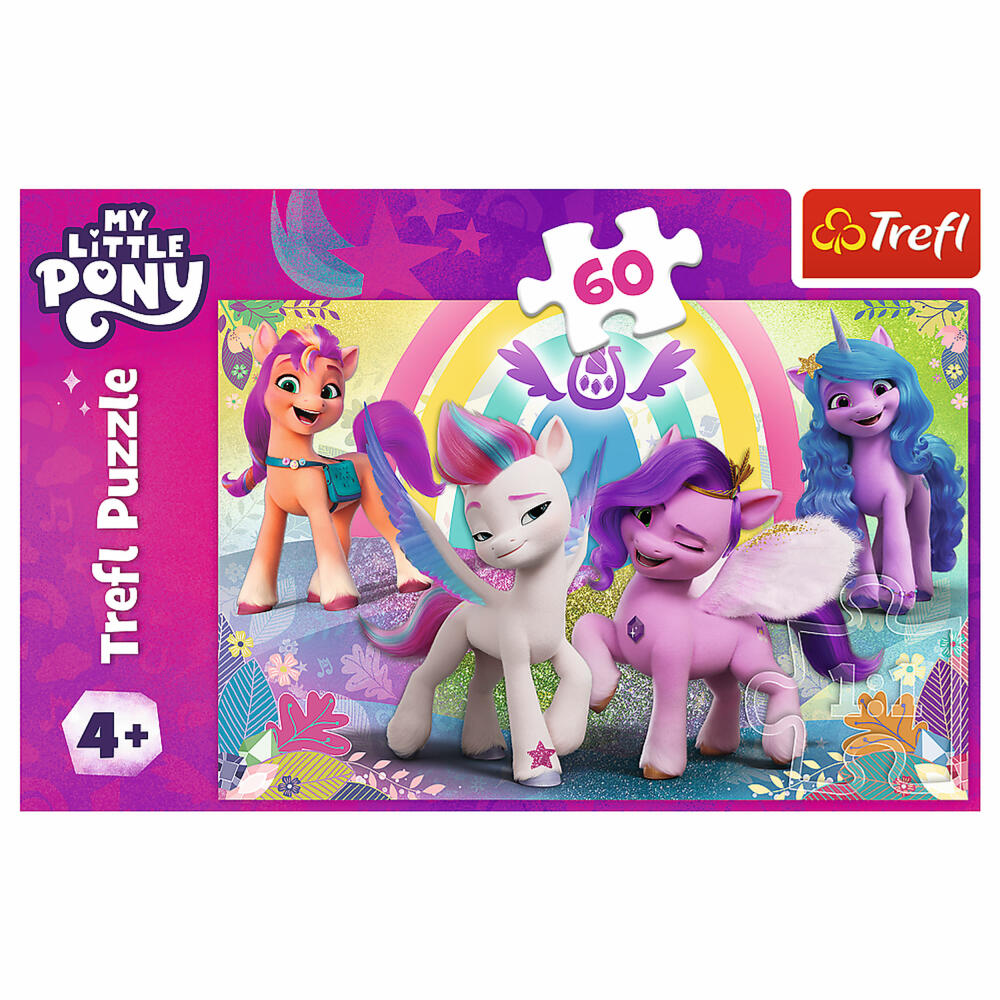 Trefl Puzzle My little Pony, children's puzzle, 60 pieces, 33 x 22 cm, 17390