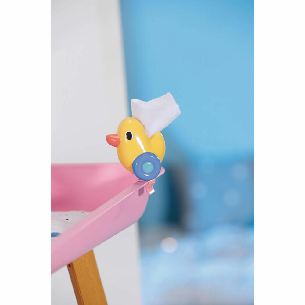 Zapf Creation BABY born Wickeltisch, Puppenwickeltisch, Puppenzubehör, Puppen Zubehör, 829998