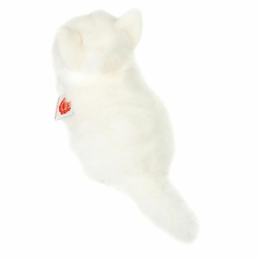 Teddy Hermann Katze Britisch Kurzhaar, Kuscheltier, Stofftier, Plüschtier, Katzen, Plüsch, Weiß, 20 cm, 906964