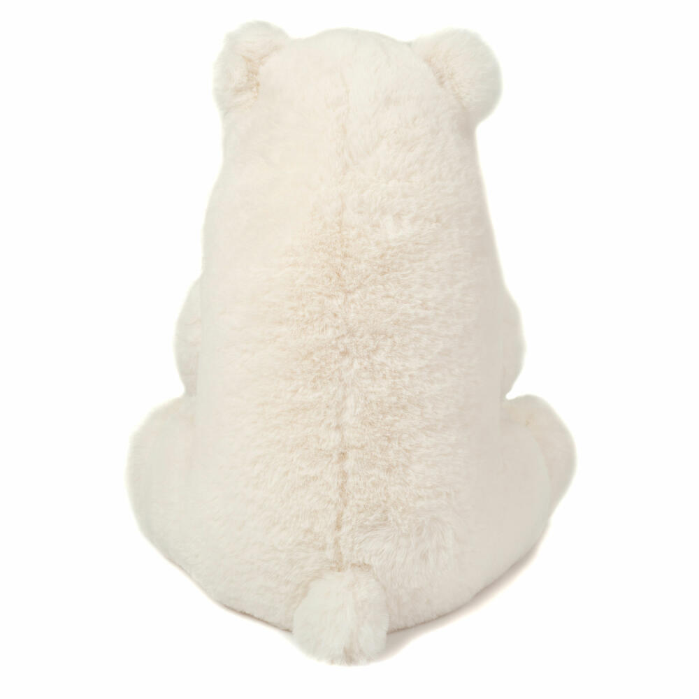 Teddy Hermann Eisbär sitzend, Kuscheltier, Stofftier, Plüschtier, Meerestier, Plüsch, 35 cm, 915461