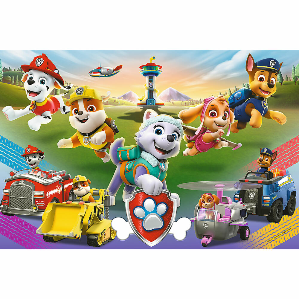 Trefl Junior Super Shape XL Puzzle Paw Patrol, 160 Teile, 60 x 40 cm, 50021