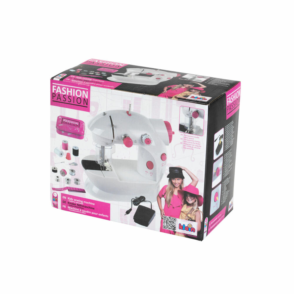 Theo Klein Fashion Passion Kinder-Nähmaschine, mit Funktionen, Kindernähmaschine, Kinder, 7901