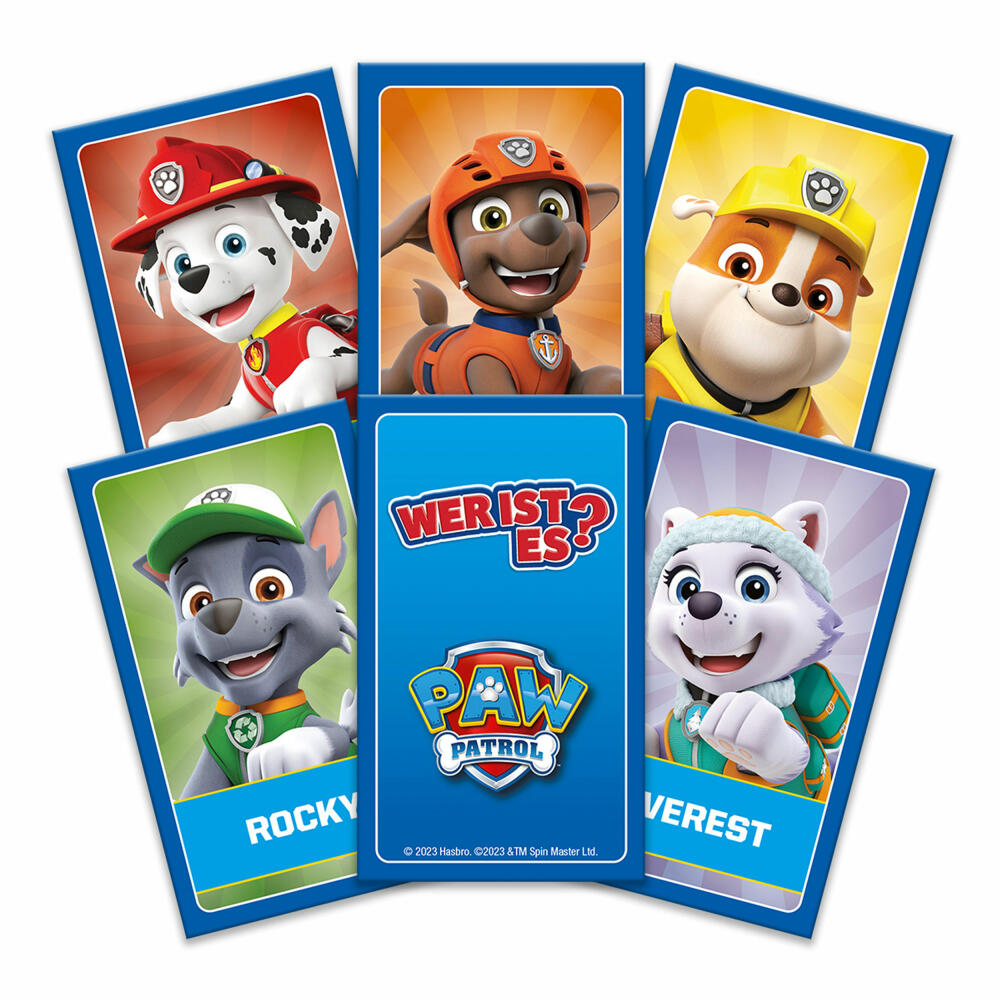 Winning Moves Wer ist es? Paw Patrol, Ratespiel, Gesellschaftsspiel, Kinderspiel, ab 4 Jahren, WM04175-GER-6