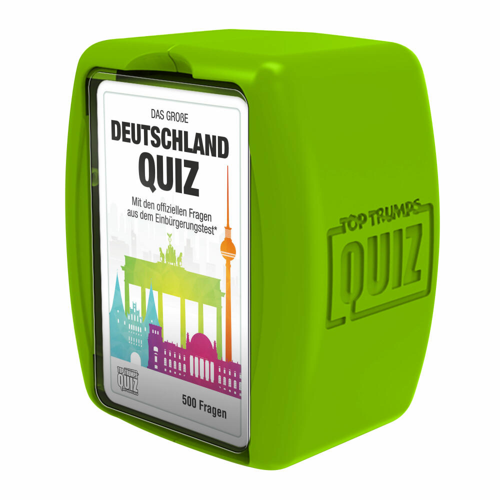 Winning Moves Quiz - Deutschland Quiz, Quizspiel, Wissensspiel, Familienspiel, ab 6 Jahren, WM04281-GER-6