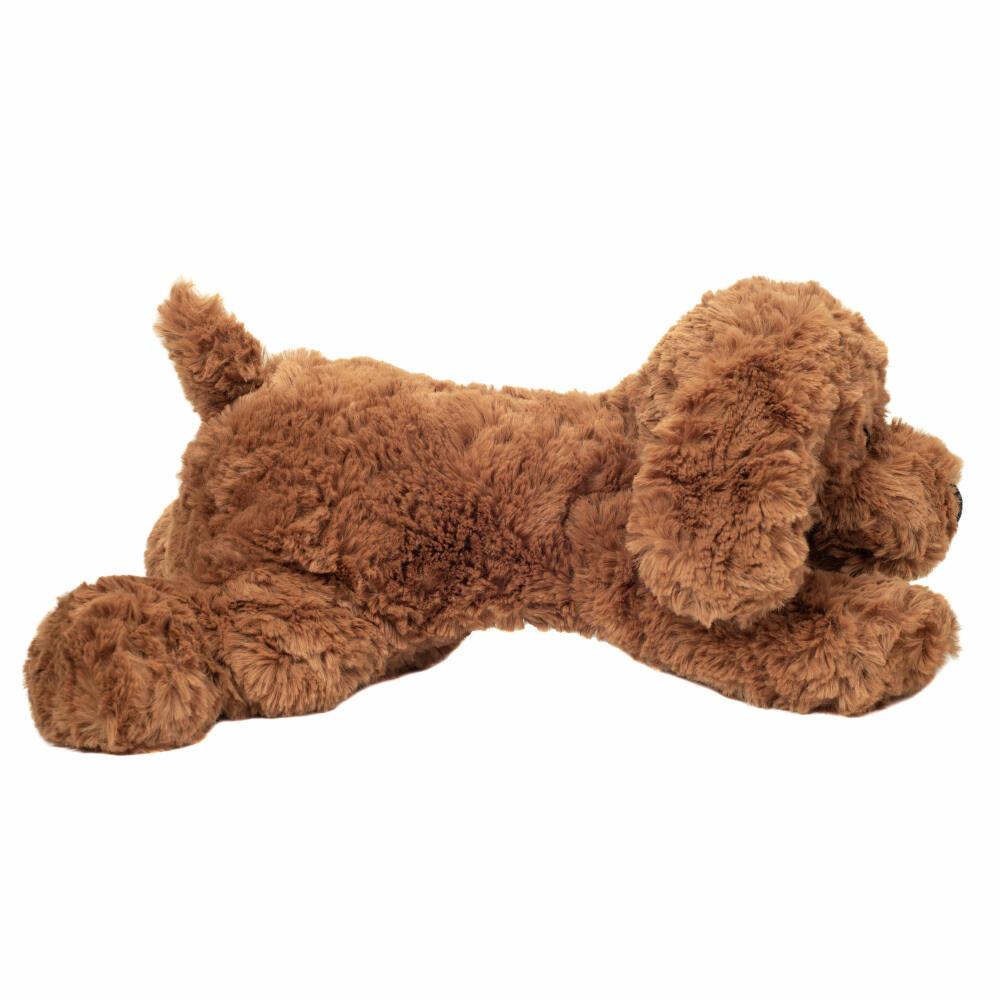 Teddy Hermann Schlenkerhund, Kuscheltier, Stofftier, Plüschtier, Hund, Plüsch, Braun, 28 cm, 919742