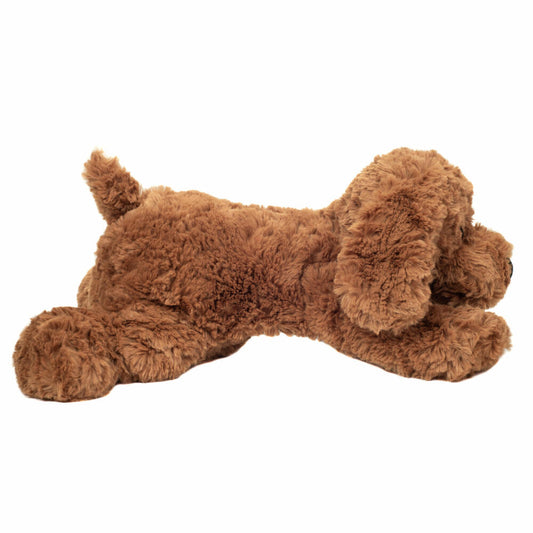 Teddy Hermann Schlenkerhund, Kuscheltier, Stofftier, Plüschtier, Hund, Plüsch, Braun, 28 cm, 919742