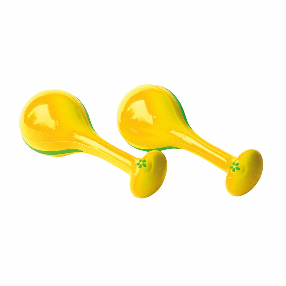 Voggenreiter Hello Music Maracas Set, 3-piece, rattle, hand rattle, musical toy, with app, 1151