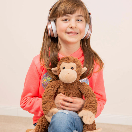 Teddy Hermann Collection Monkey Yoyo, Cuddly Toy, Stuffed Toy, Plush Toy, Wild Animal, Monkey, Brown, 39 cm, 939023
