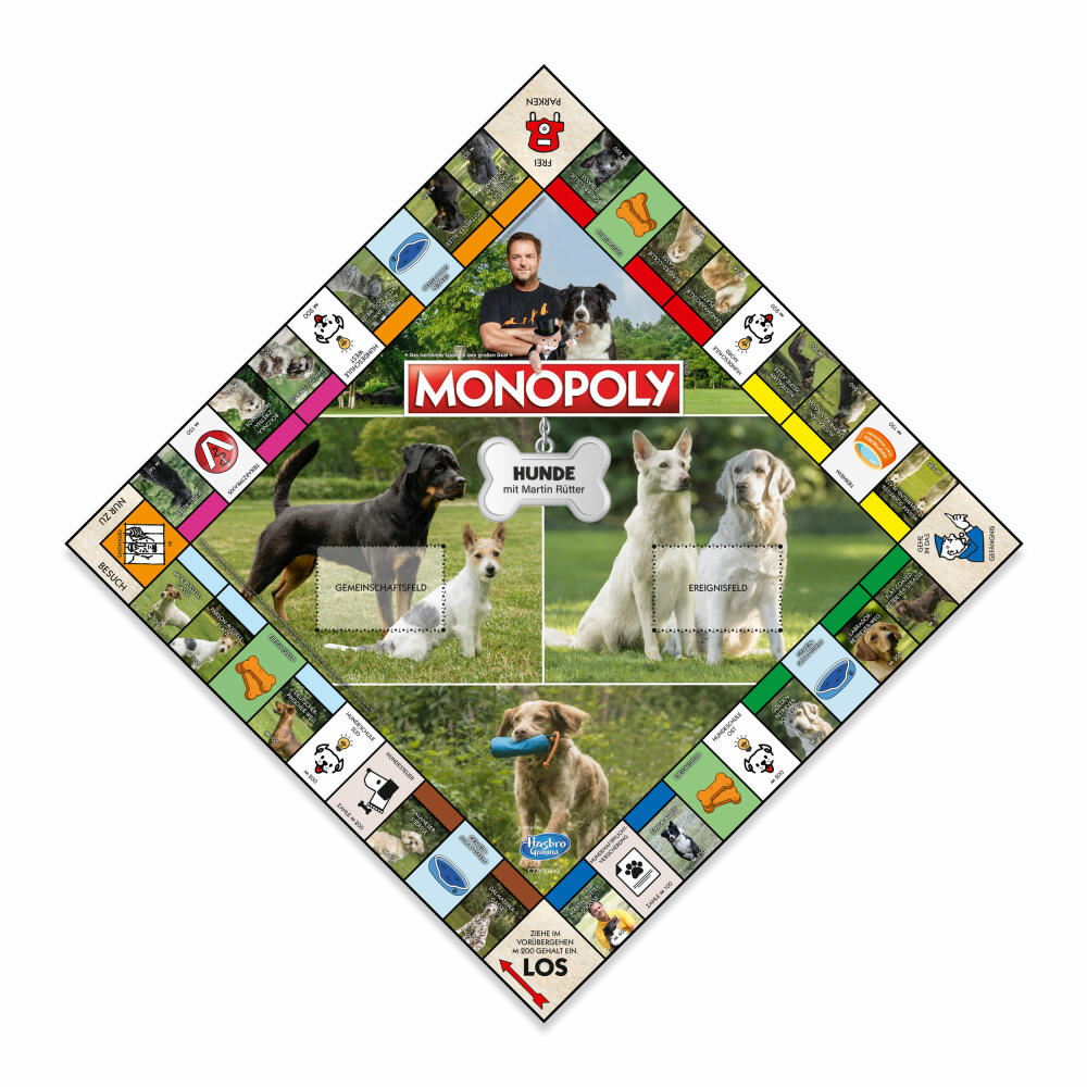 Winning Moves Monopoly - Dogs, board game, children's game, parlor game, from 6 years, WM03442-GER-6