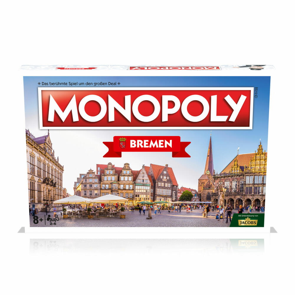 Winning Moves Monopoly Bremen, board game, parlor game, family game, 48312