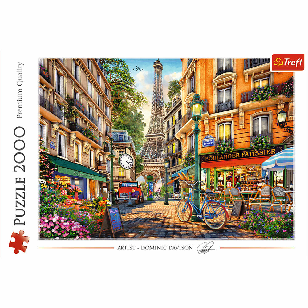 Trefl Puzzle Afternoon in Paris, 2000 pieces, 96.1 x 68.2 cm, 27121