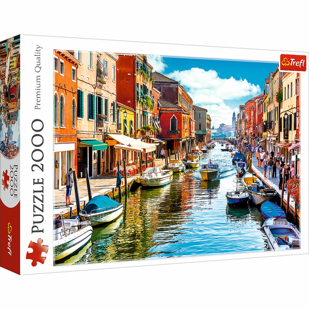 Trefl Puzzle Murano Island, Venice, 2000 pieces, 96.1 x 68.2 cm, 27110