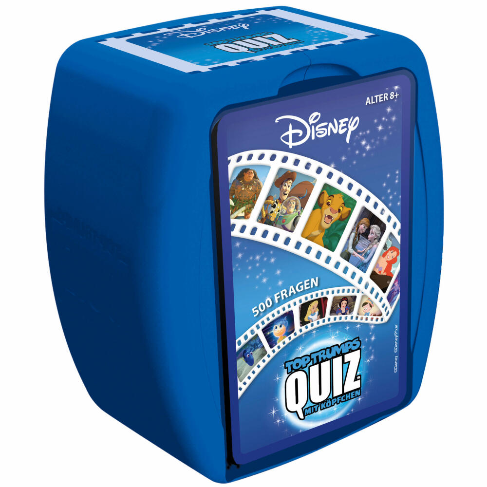 Winning Moves Top Trumps Quiz Disney Classic, Quiz Game, Board Game, Knowledge Game, 62769