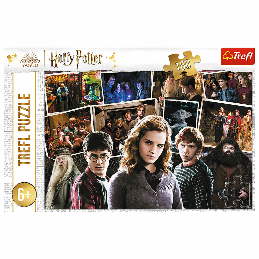 Trefl Puzzle Harry Potter, children's puzzle, 160 pieces, 41 x 27.5 cm, 15418