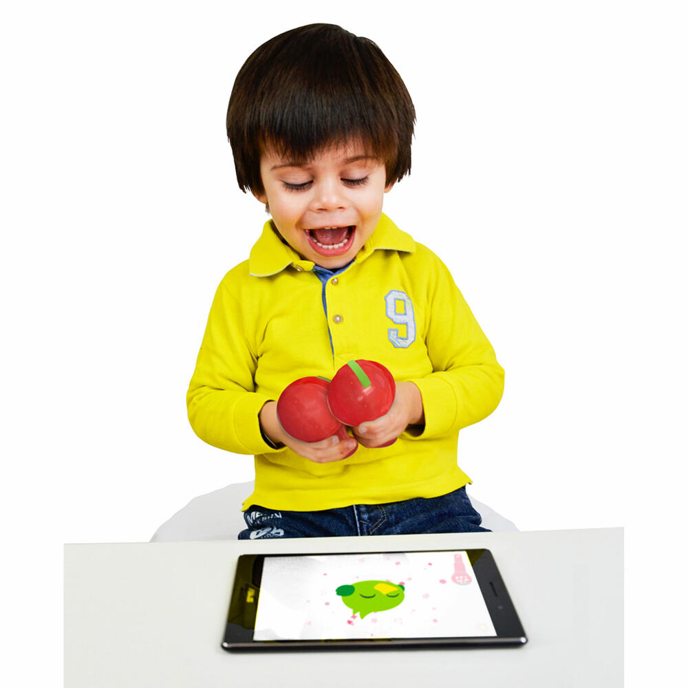 Voggenreiter Hello Music Maracas Set, 3-piece, rattle, hand rattle, musical toy, with app, 1151
