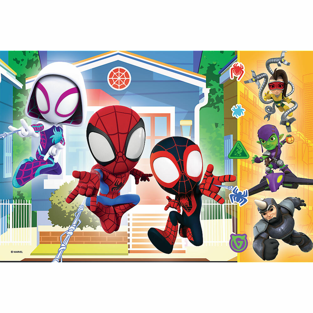 Trefl Puzzle Marvel Spidey, children's puzzle, Spiderman, 60 pieces, 33 x 22 cm, 17371