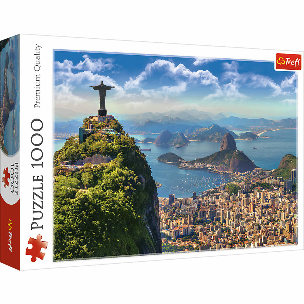 Trefl Puzzle Rio de Janerio, Brasilien, 1000 Teile, 68.3 x 48 cm, 10405