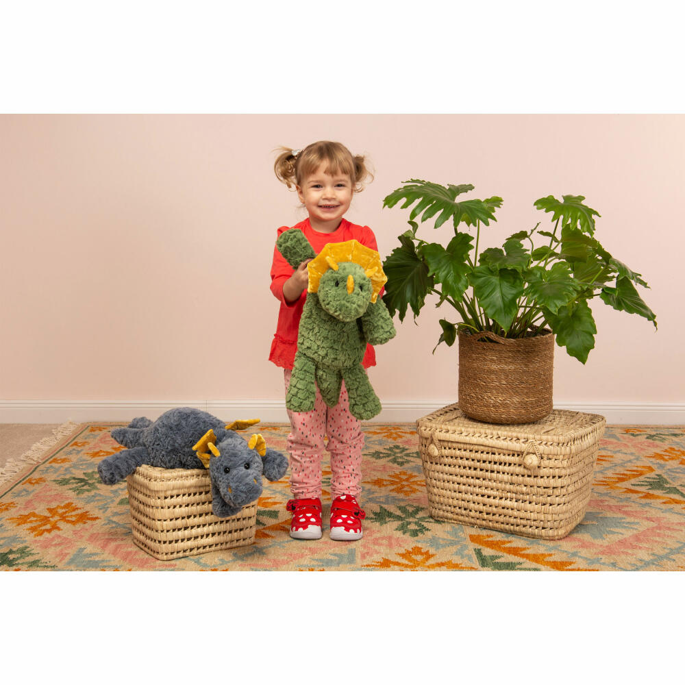 Teddy Hermann Drache Lottie, Kuscheltier, Stofftier, Plüschtier, Wildtier, Plüsch, 48 cm, 939443