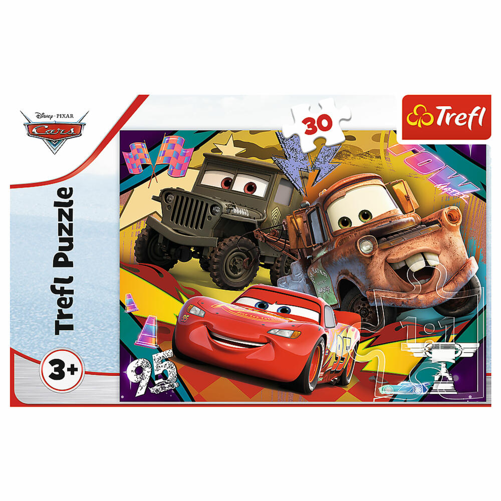 Trefl Puzzle Cars, children's puzzle, 30 pieces, 27 x 20 cm, 18293
