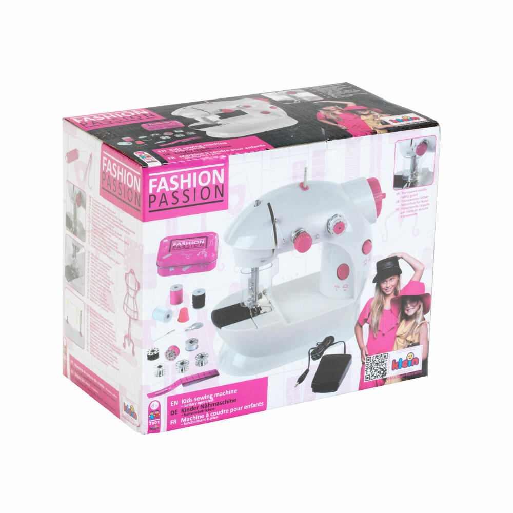 Theo Klein Fashion Passion Kinder-Nähmaschine, mit Funktionen, Kindernähmaschine, Kinder, 7901