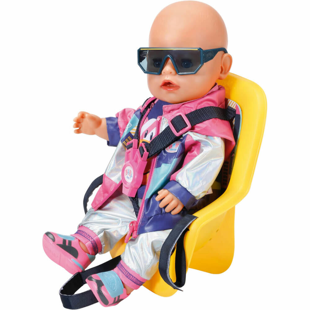 Zapf Creation BABY born Fahrradsitz, Puppensitz, Fahrrad Sitz, Puppenzubehör, Puppen Zubehör, 830048
