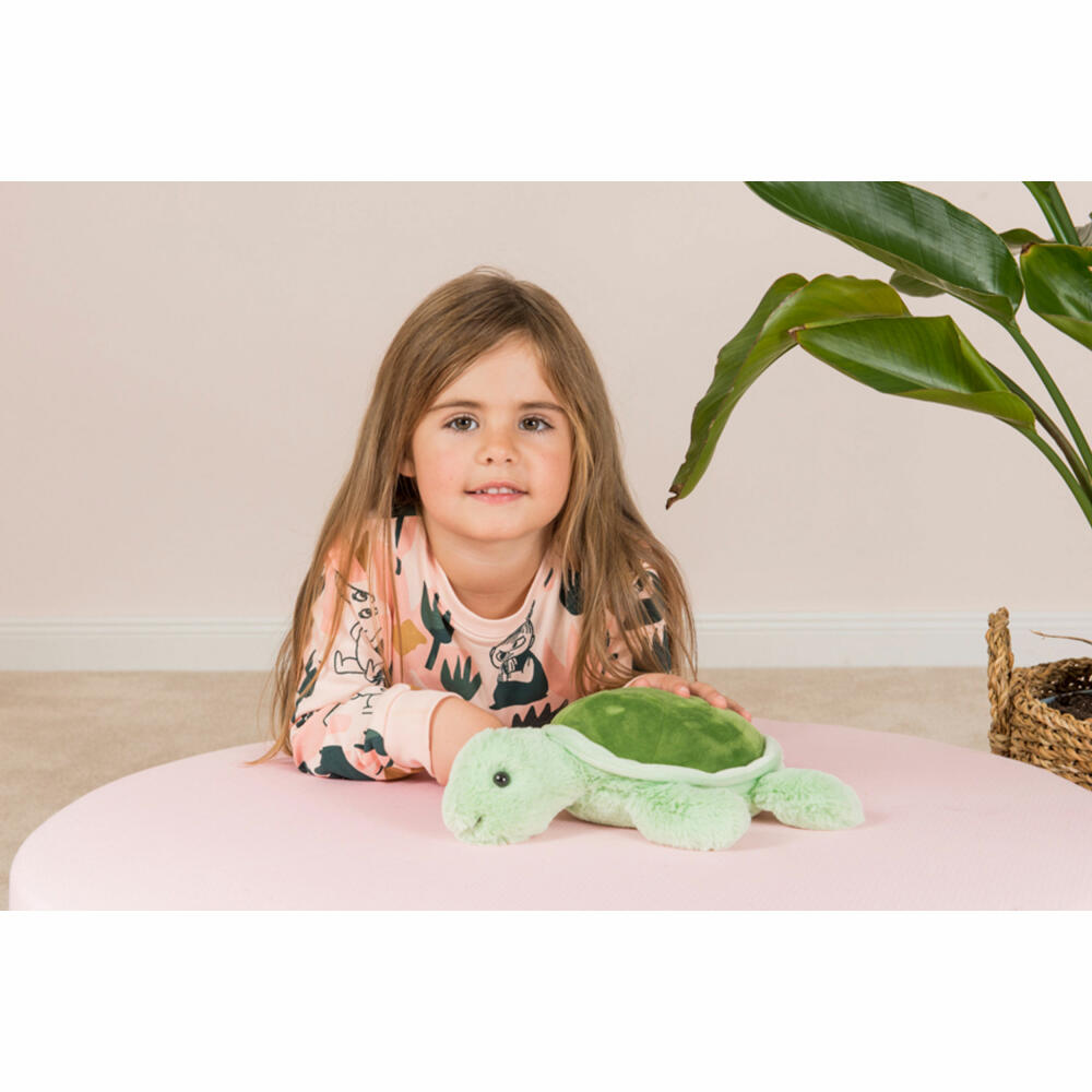 Teddy Hermann Schildkröte Sandy, Plüschtier, Kuscheltier, Meerestier, Plüsch, Grün, 30 cm, 939290