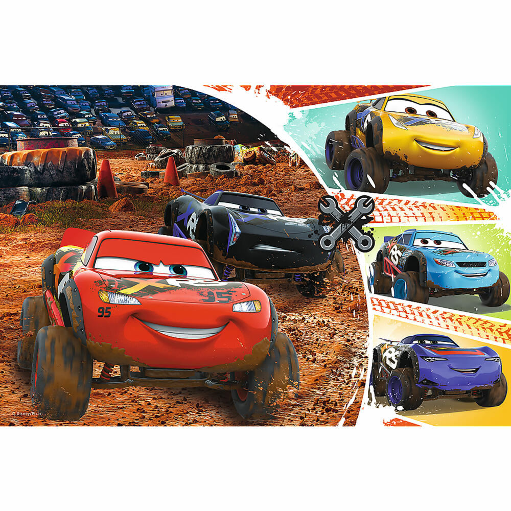 Trefl Puzzle Disney Cars 3, children's puzzle, 60 pieces, 33 x 22 cm, 17327