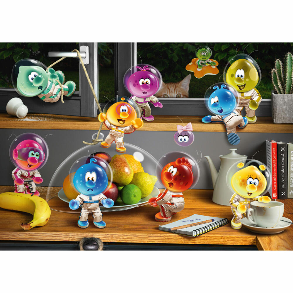 Schmidt Spiele Eroberung der Küche, Spacebubble.Club, Puzzle, Erwachsenenpuzzle, 1000 Teile, 59943