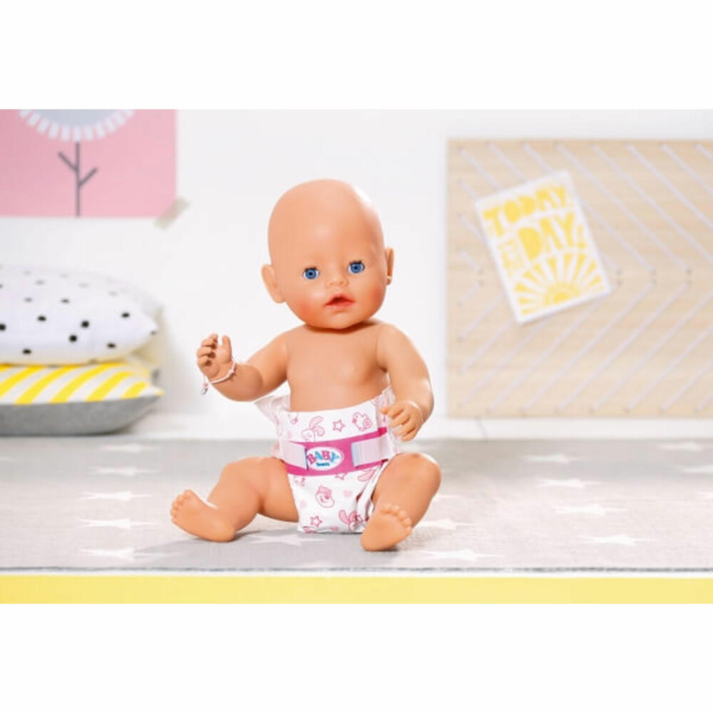 Zapf Creation BABY born Windeln, 5er Set, Puppenzubehör, Puppen Zubehör, Windel, 826508