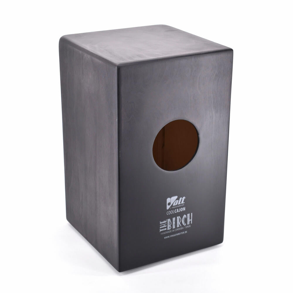 Voggenreiter Volt Cool Cajon 2 The Birch, Trommelkiste, Rythmusinstrument, Birkenholz, 48.5 cm, 1280